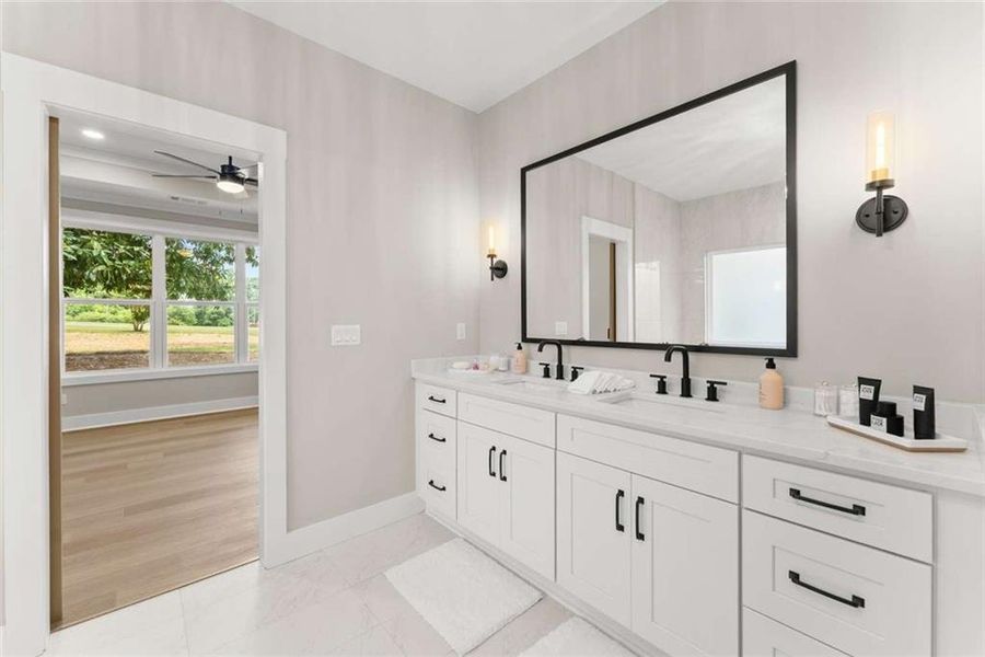 Furnished interior view inside a new home in , Cumming (Image 8). Furnished interior view inside a new home in , Cumming (Image 8).