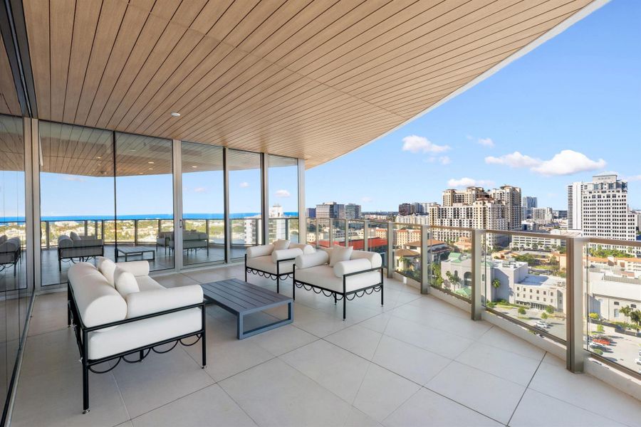Exterior details and patio area of a home in , West Palm Beach (Image 18).