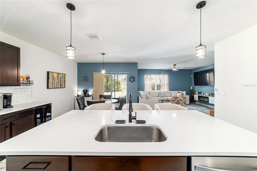 Furnished interior view inside a new home in Lake Diamond, Ocala (Image 12).