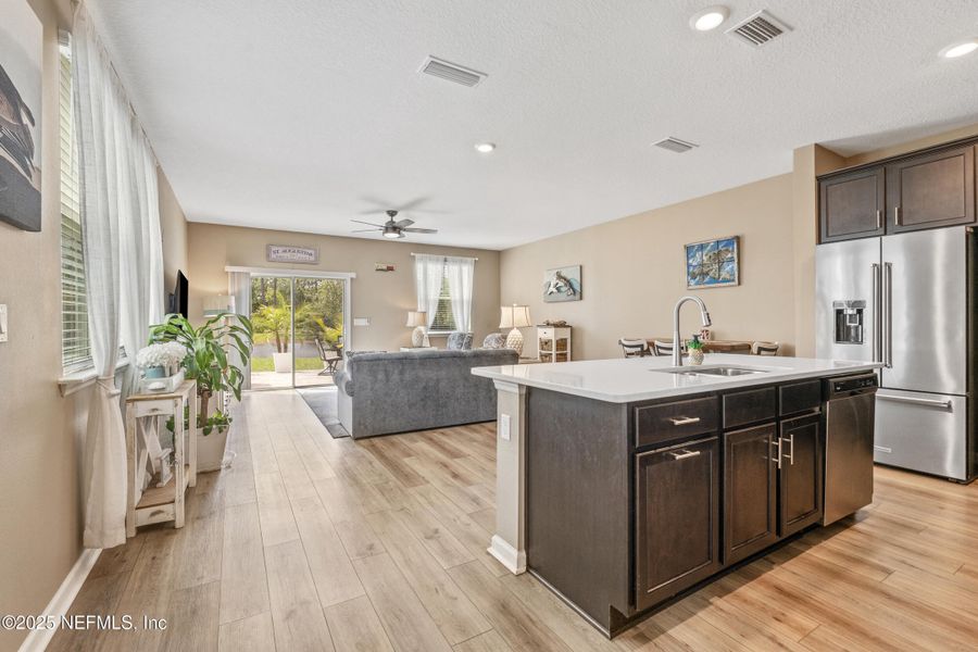 Furnished interior view inside a new home in , St. Augustine (Image 14).
