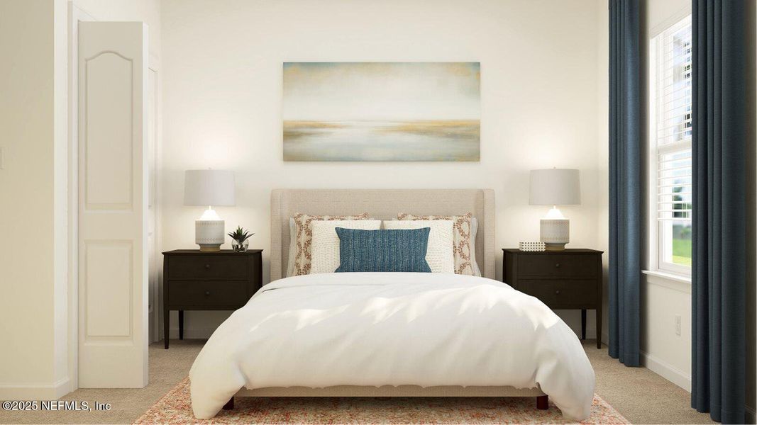 Furnished interior view inside a new home in Shearwater, St. Augustine (Image 23).