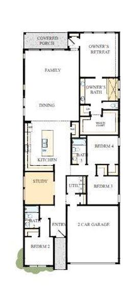 Floorplan – The success of a floorplan is the way you can move through it…You’ll be amazed at how well this home lives…We call it traffic patterns.