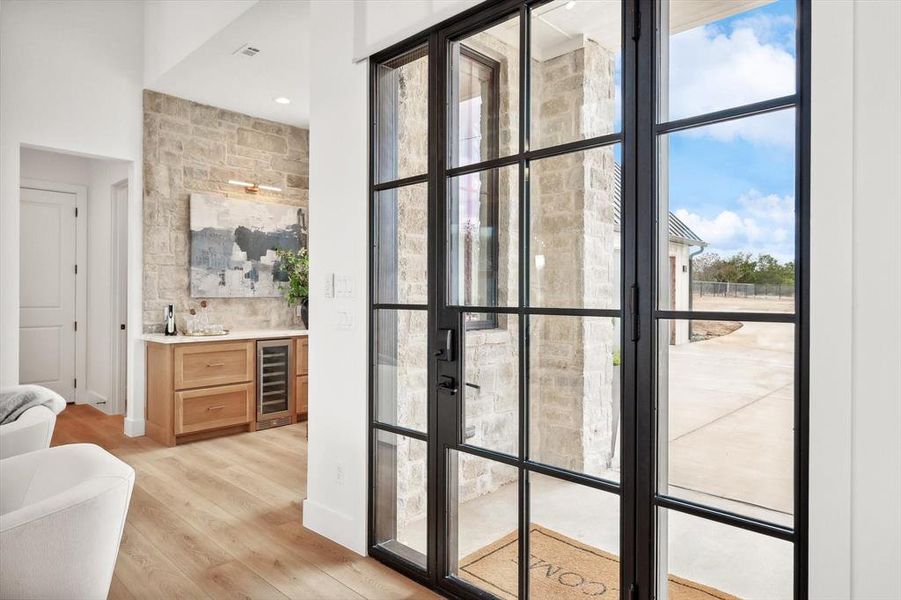 Furnished interior view inside a new home in , Strawn (Image 15). Furnished interior view inside a new home in , Strawn (Image 15).