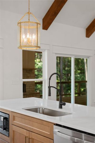 Close-up of interior finishes inside a home in , Dahlonega (Image 16).