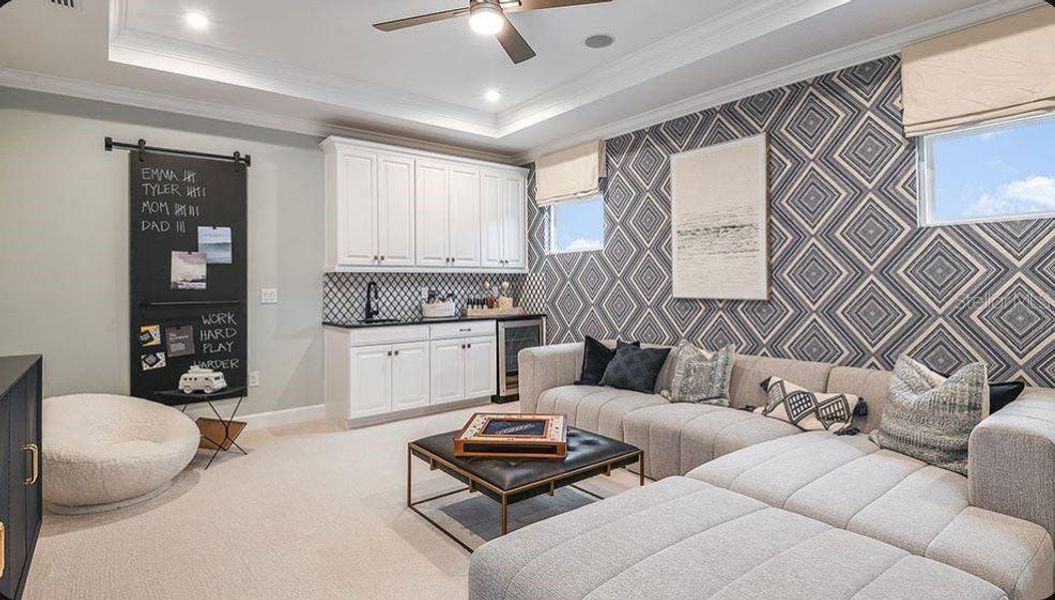 Furnished interior view inside a new home in Palms at Coasterra, Palmetto (Image 13).