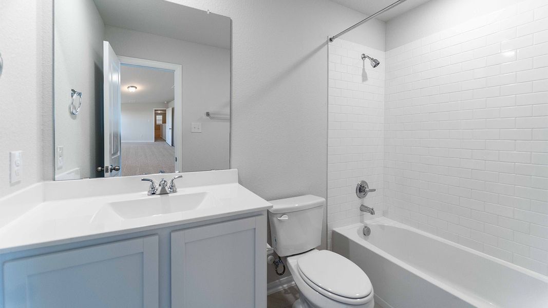 Furnished interior view inside a new home in Briarwood, Elgin (Image 8). Furnished interior view inside a new home in Briarwood, Elgin (Image 8).