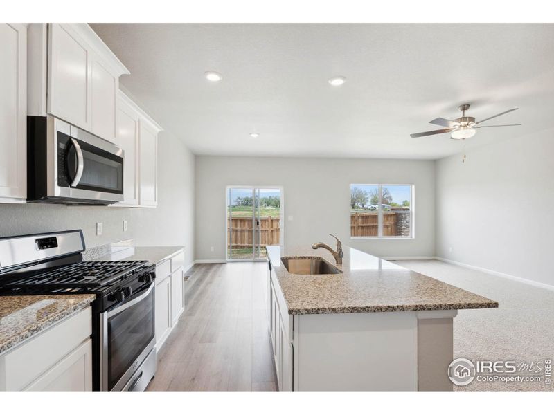 Furnished interior view inside a new home in Hidden Valley Farm, Severance (Image 8).