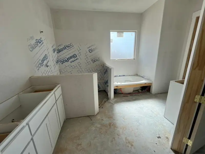 In-progress construction of a new home in Eagle Ridge Estates, Weatherford, TX (Image 4).