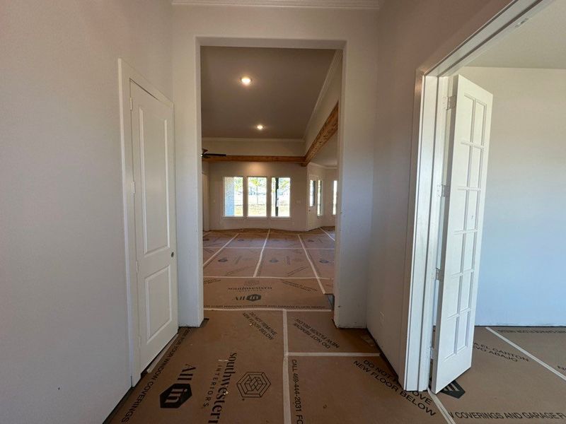 In-progress construction of a new home in Fannin Ranch, Anna, TX (Image 7).