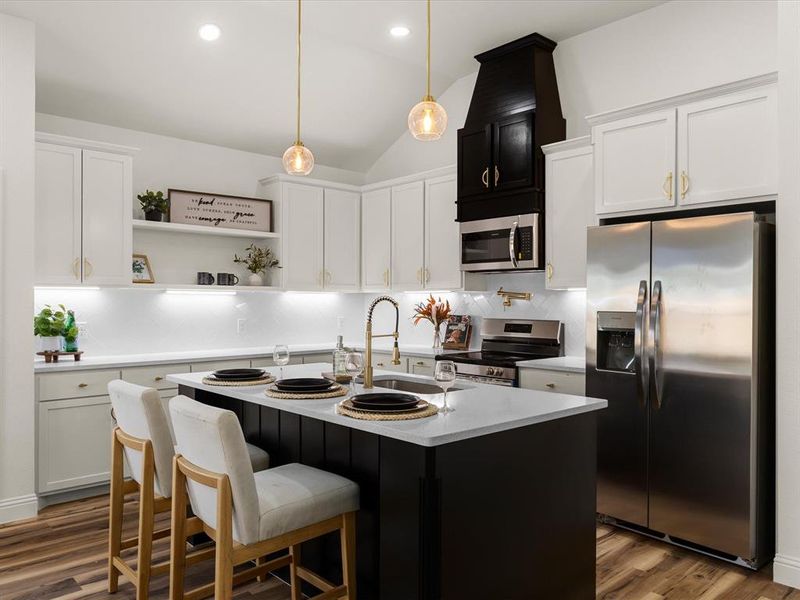 Furnished interior view inside a new home in , Fort Worth (Image 6).