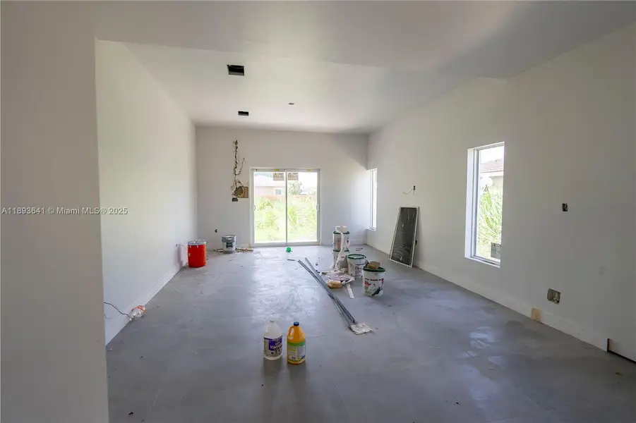 In-progress construction of a new home in , Miami, FL (Image 7).
