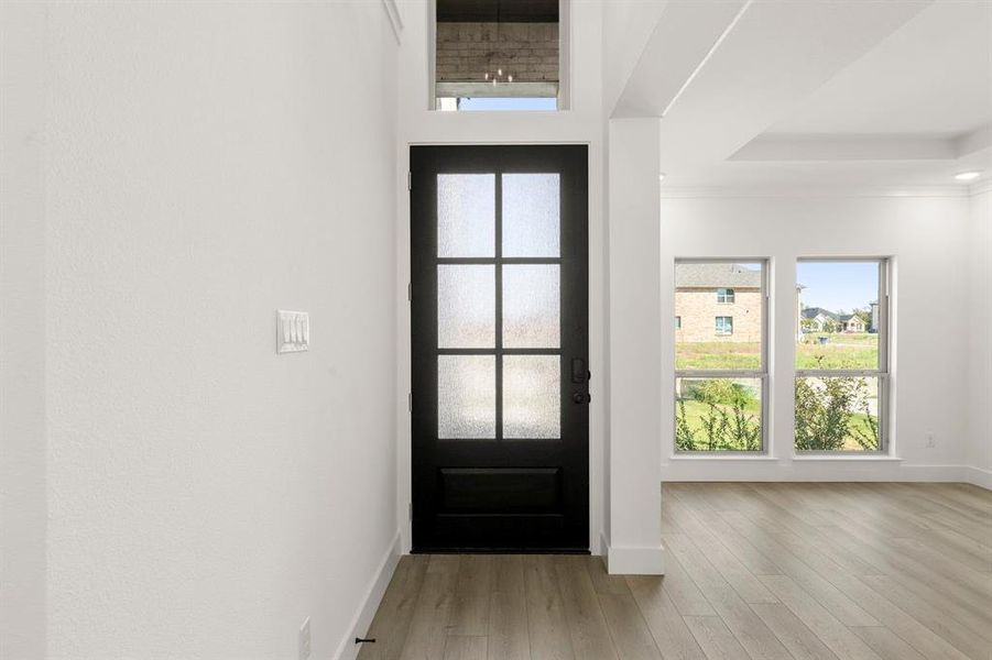 Spacious, unfurnished interior of a new home in Valencia on The Lake, Little Elm (Image 32).