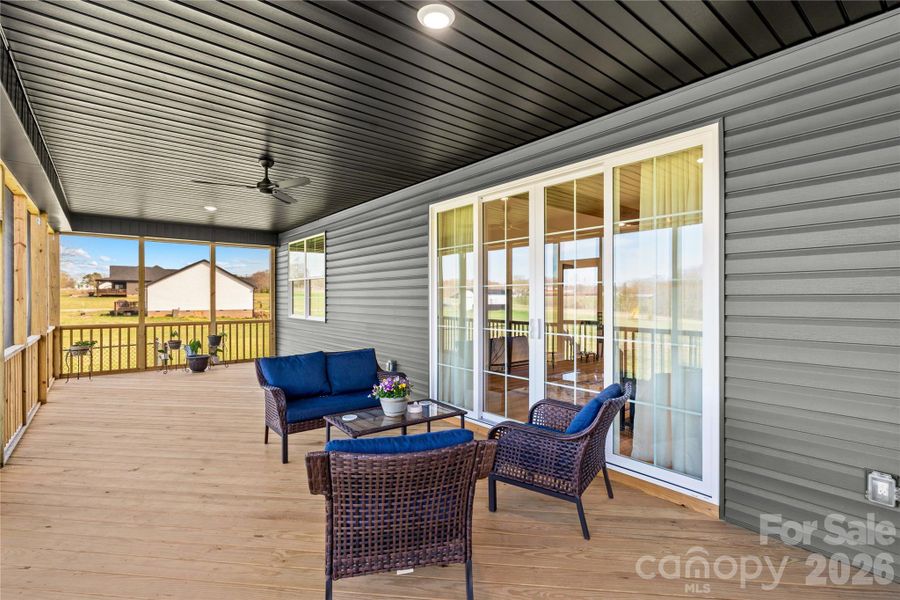 Exterior details and patio area of a home in , Harmony (Image 27). Exterior details and patio area of a home in , Harmony (Image 27).