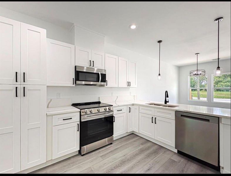 Furnished interior view inside a new home in , Houston (Image 6).