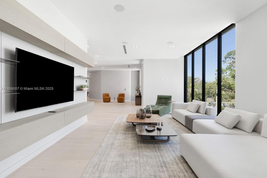 Furnished interior view inside a new home in , Hallandale Beach (Image 16).