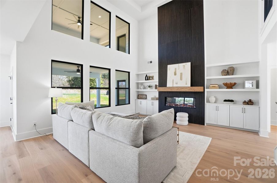 Furnished interior view inside a new home in , Mooresville (Image 29).