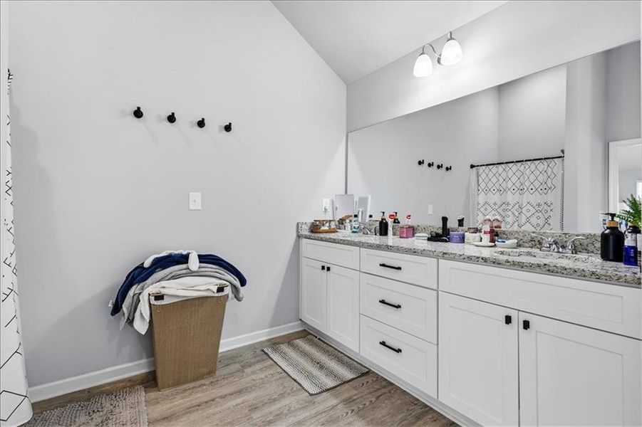 Furnished interior view inside a new home in , Atlanta (Image 14).