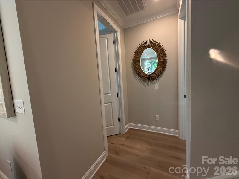 Spacious, unfurnished interior of a new home in The Townes at Wade Ardrey, Charlotte (Image 24).