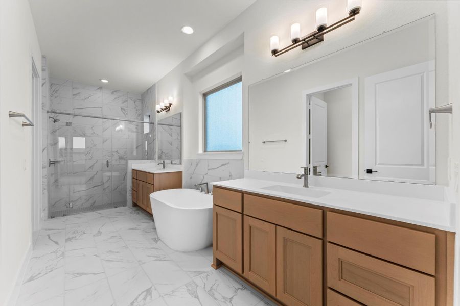 Furnished interior view inside a new home in Lakeview, Waller (Image 12).