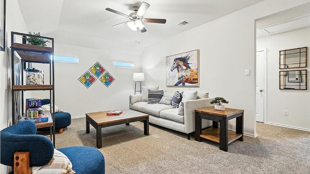 Representative furnished interior of a home built from the Naples by D.R. Horton in The Reserve at Timber Creek, Lindale (Image 40). Representative furnished interior of a home built from the Naples by D.R. Horton in The Reserve at Timber Creek, Lindale (Image 40).