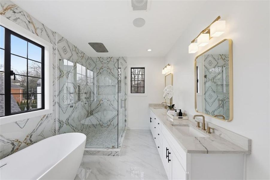 Furnished interior view inside a new home in , Brookhaven (Image 9).
