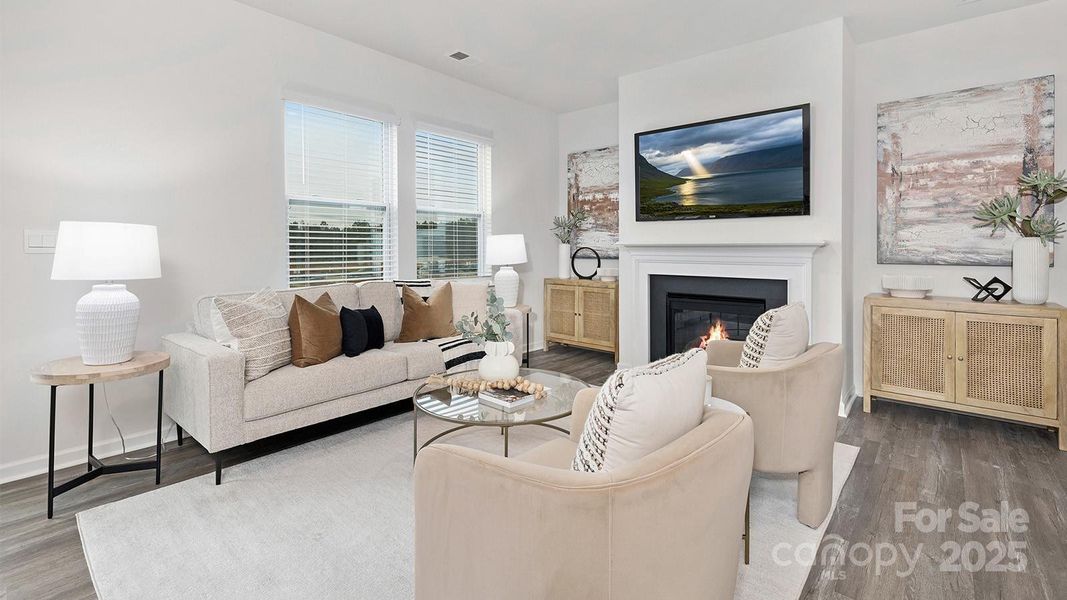 Furnished interior view inside a new home in Zion Springs, Hickory (Image 14).
