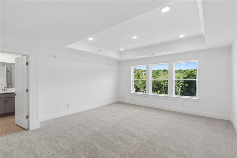 Spacious, unfurnished interior of a new home in Grandview Terrace, Canton (Image 16).