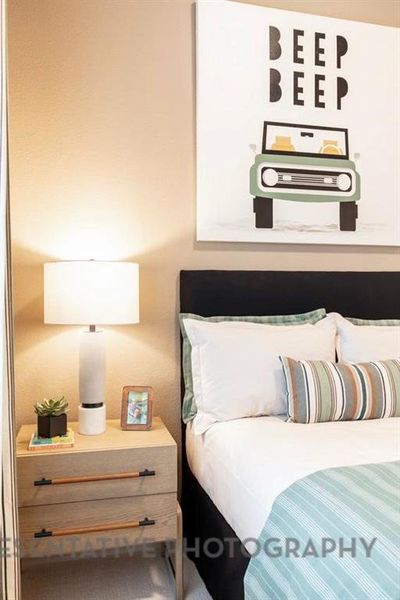 Furnished interior view inside a new home in Mustang Lakes: 60ft. lots, Celina (Image 21).