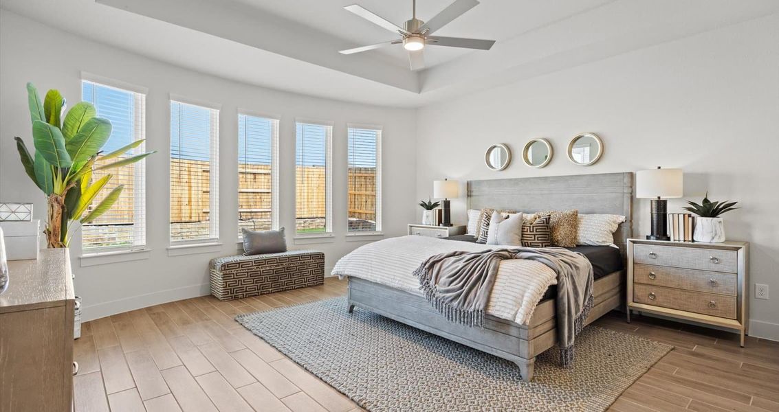 Furnished interior view inside a new home in Broken Oak, Georgetown (Image 15).