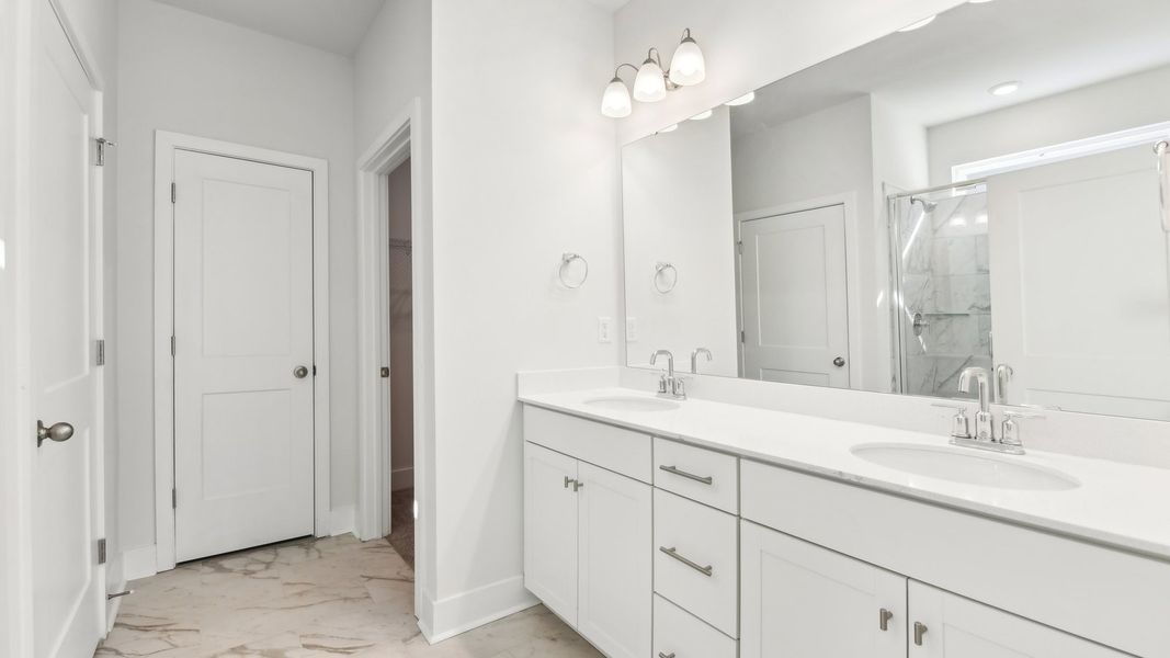 Furnished interior view inside a new home in Westport, York (Image 9).