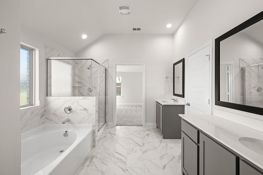 Front exterior of a new home in Still Water Lake, Godley, TX, highlighting curb appeal (Image 24). Front exterior of a new home in Still Water Lake, Godley, TX, highlighting curb appeal (Image 24).