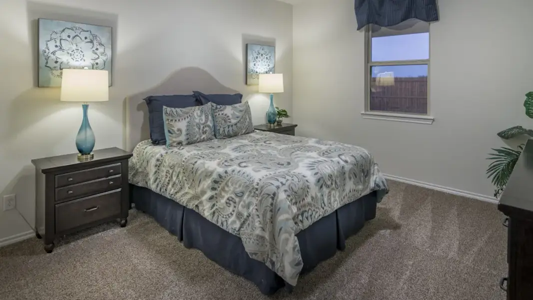 Furnished interior view inside a new home in Wildcat Ranch, Crandall (Image 20).