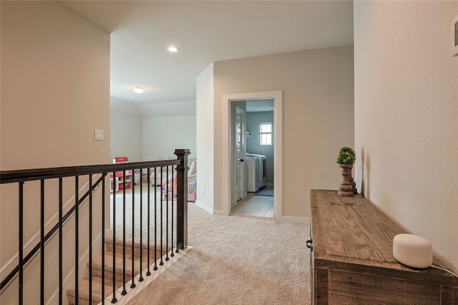 Furnished interior view inside a new home in Telge Ranch, Cypress (Image 29).