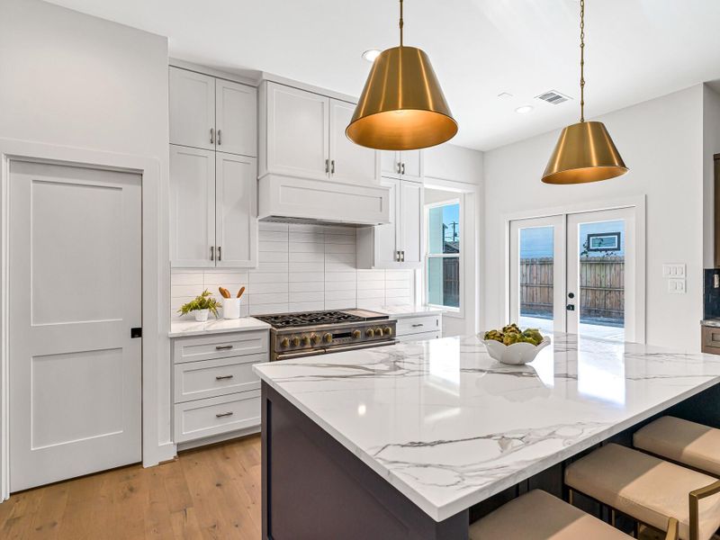 Furnished interior view inside a new home in , Houston (Image 32). Furnished interior view inside a new home in , Houston (Image 32).