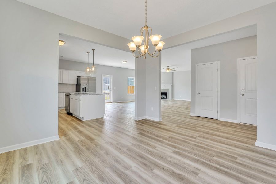 Representative unfurnished interior of a home built from the The Melwood by RTS Homes in Doctor's Creek, Ludowici (Image 29). Representative unfurnished interior of a home built from the The Melwood by RTS Homes in Doctor's Creek, Ludowici (Image 29).