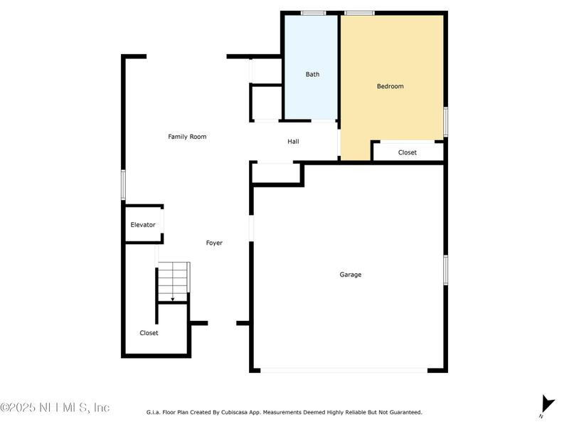 2D floor plan layout of this home in , St. Augustine, FL (Image 3).