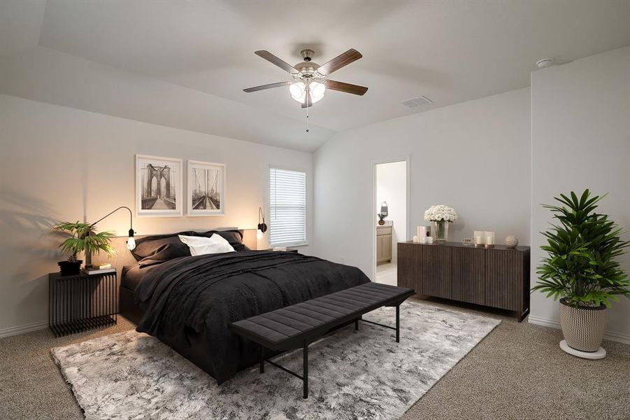 Furnished interior view inside a new home in , Joshua (Image 11).