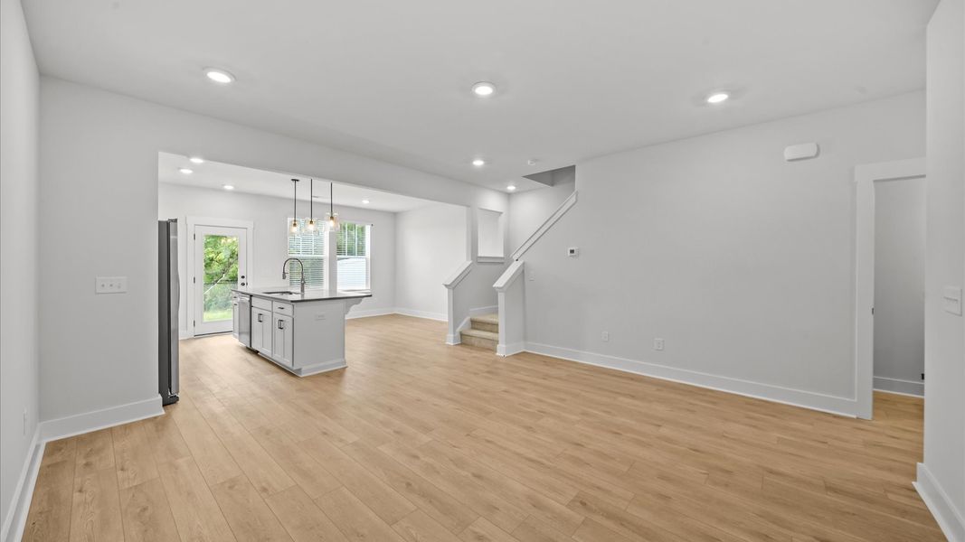 Furnished interior view inside a new home in Saluda Crossing, Piedmont (Image 5).