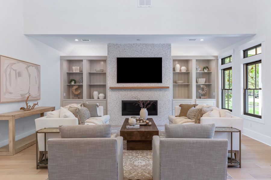 Furnished interior view inside a new home in , Charleston (Image 32).