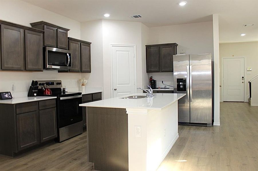 Furnished interior view inside a new home in , Royse City (Image 7).