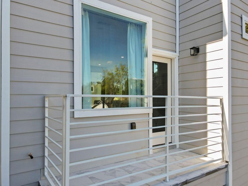 Step out onto your balcony and take in the fresh air and open views. Step out onto your balcony and take in the fresh air and open views.