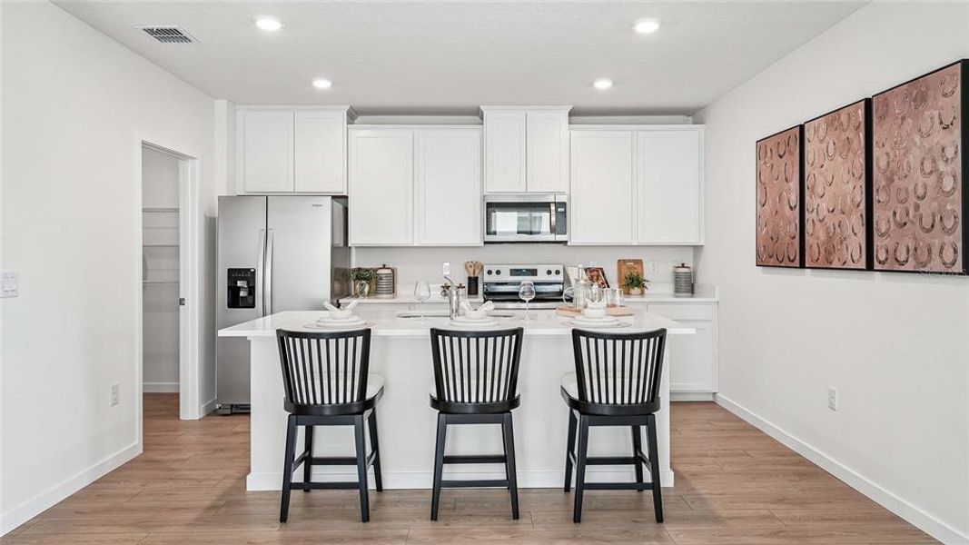 Furnished interior view inside a new home in Ocala Preserve, Ocala (Image 13).
