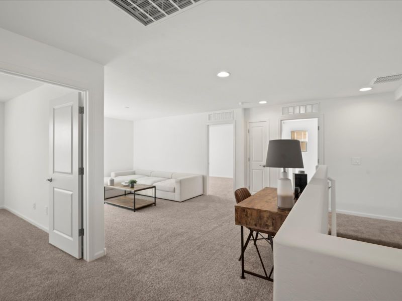 Furnished interior view inside a new home in Las Patrias at Star Valley Phase III - Premier Series, Tucson (Image 8).