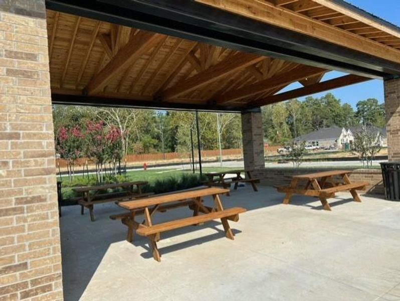 Picnic/pavilion at Pine Trails