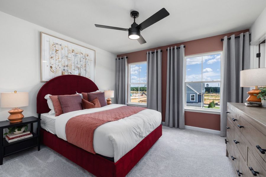 Representative furnished interior of a home built from the Broxton by Pulte Homes in Barclay Townes at The Pointe, Wilmington (Image 18). Representative furnished interior of a home built from the Broxton by Pulte Homes in Barclay Townes at The Pointe, Wilmington (Image 18).