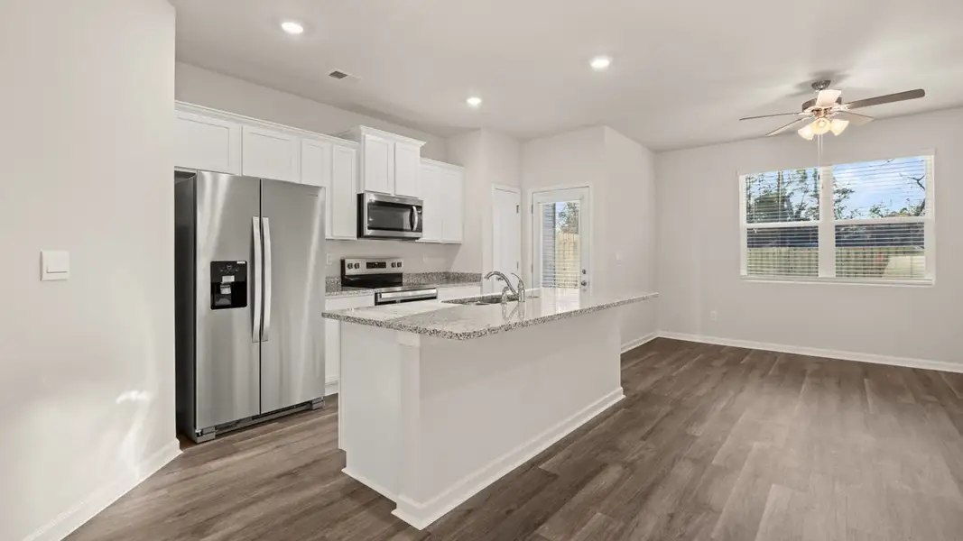 Furnished interior view inside a new home in Laurel Park Townhomes, Hephzibah (Image 3). Furnished interior view inside a new home in Laurel Park Townhomes, Hephzibah (Image 3).