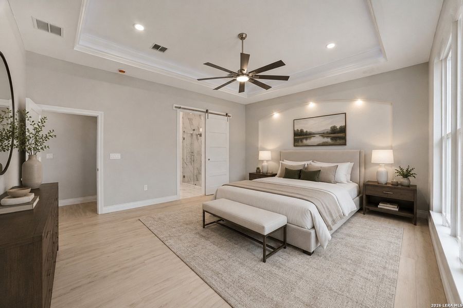 Furnished interior view inside a new home in , Natalia (Image 14).