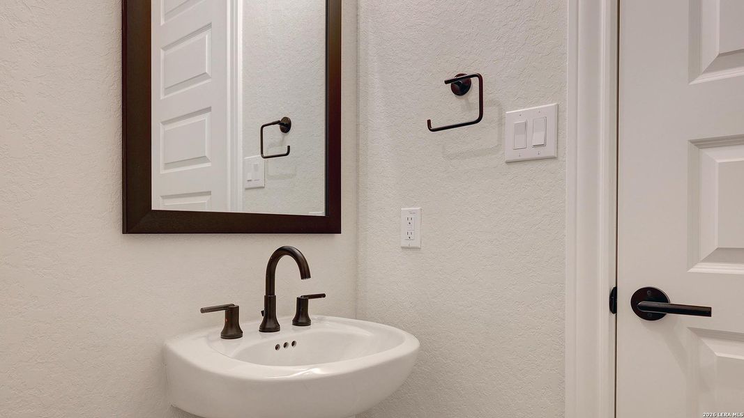 Close-up of interior finishes inside a home in Megan's Landing, Castroville (Image 18).