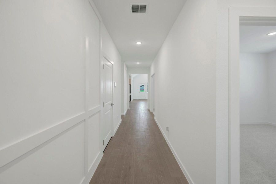 Inviting foyer