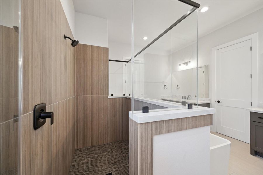 Furnished interior view inside a new home in Grand Central Park, Conroe (Image 8). Furnished interior view inside a new home in Grand Central Park, Conroe (Image 8).